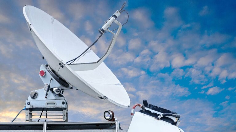 Wälzlager in einer Fahrzeugantenne