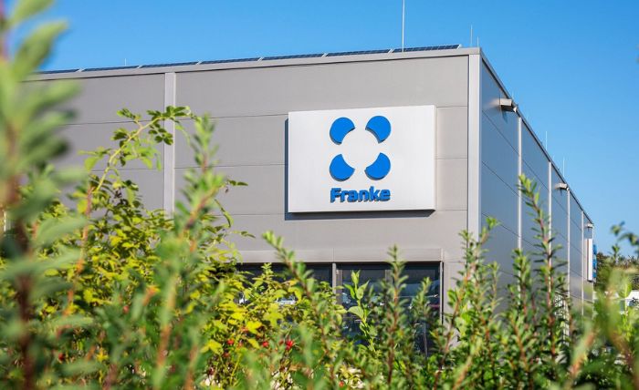 Fassade des Franke Werks in Aalen